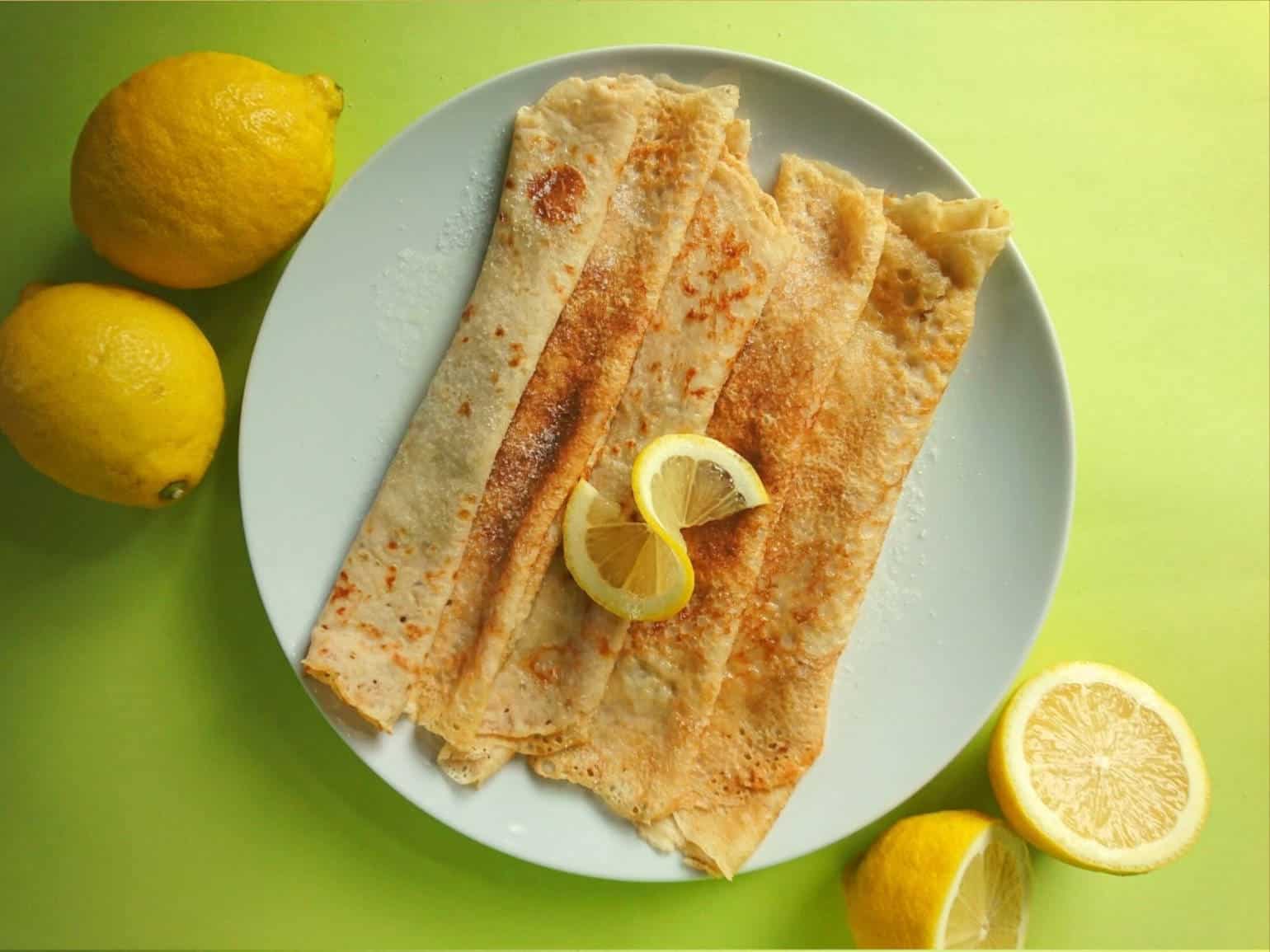 vegan English pancakes