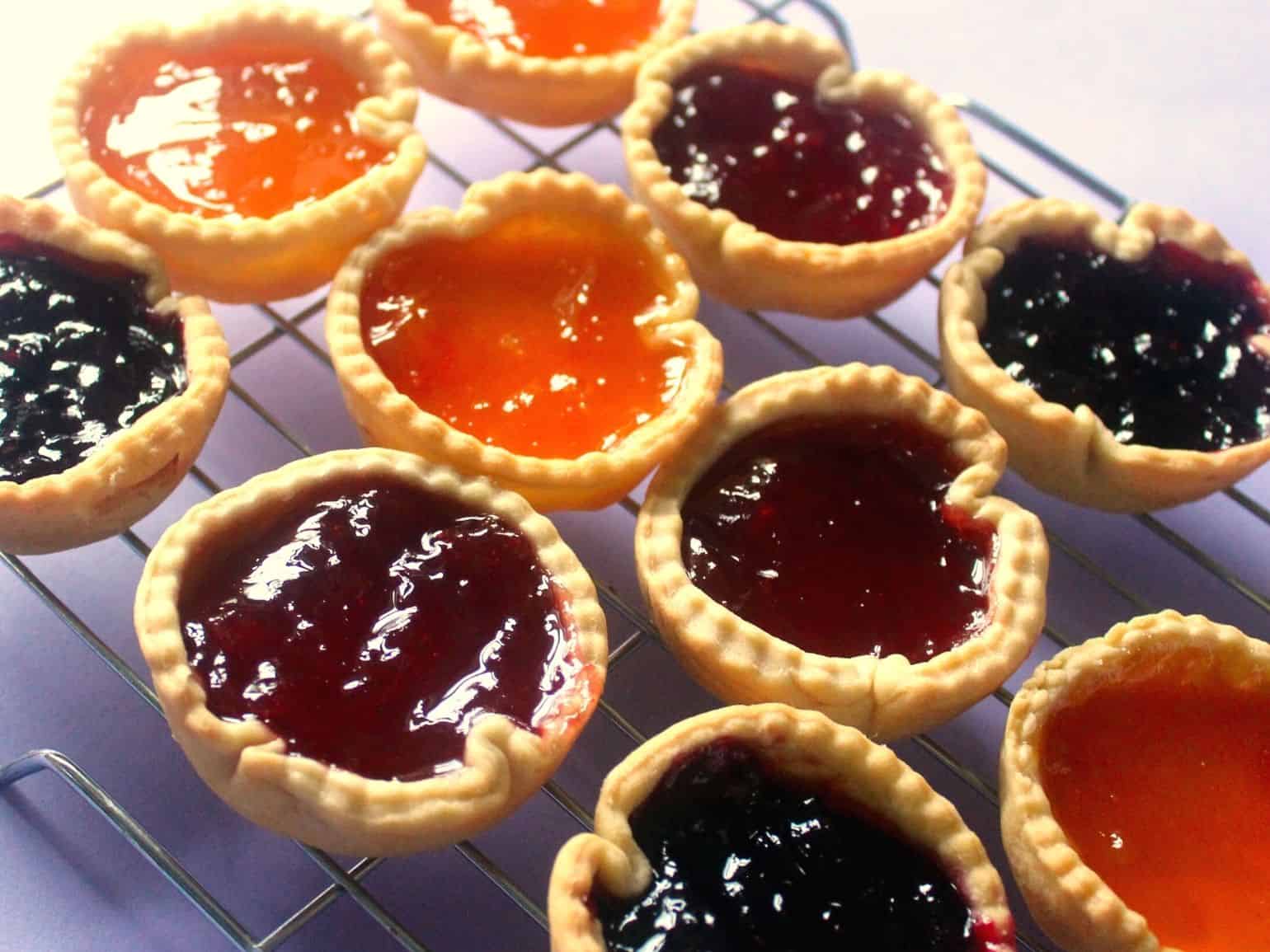 vegan jam tarts