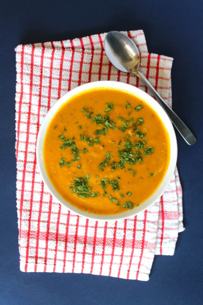 Carrot and Coriander soup Recipe — Vegan Recipe Bowl