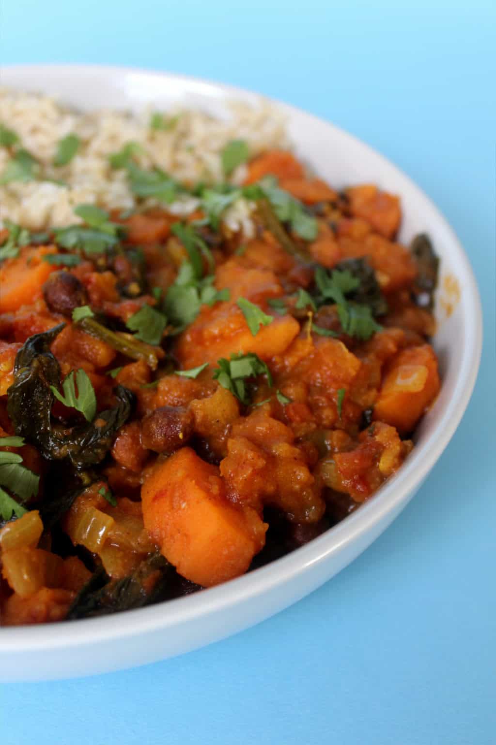 Sweet Potato Moroccan Stew — Vegan Recipe Bowl