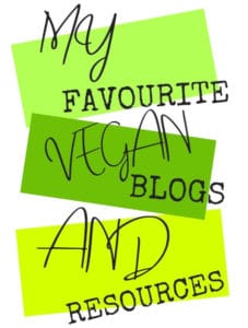 favourite vegan blogs and resources