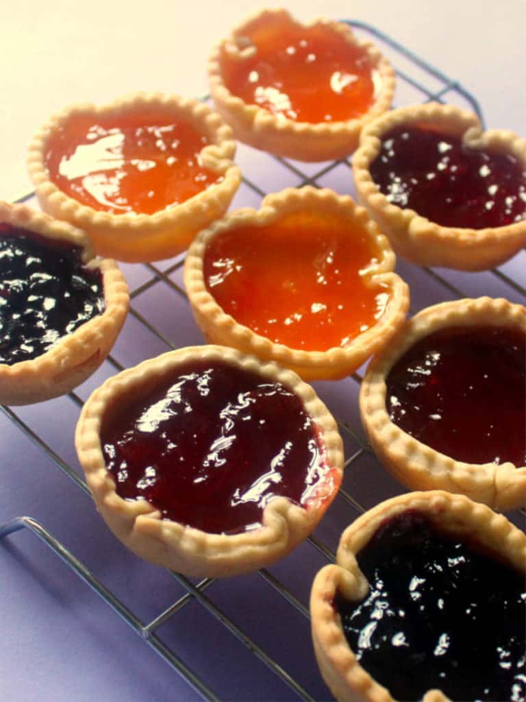 vegan jam tarts